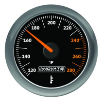 MTX-A: Temperaturmätare För Vätska (Olja, Vatten etc) Svart Mätarkit Innovate Motorsport